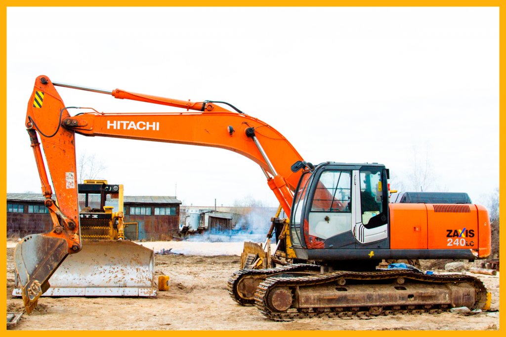 Аренда экскаватора hitachi ZX 240