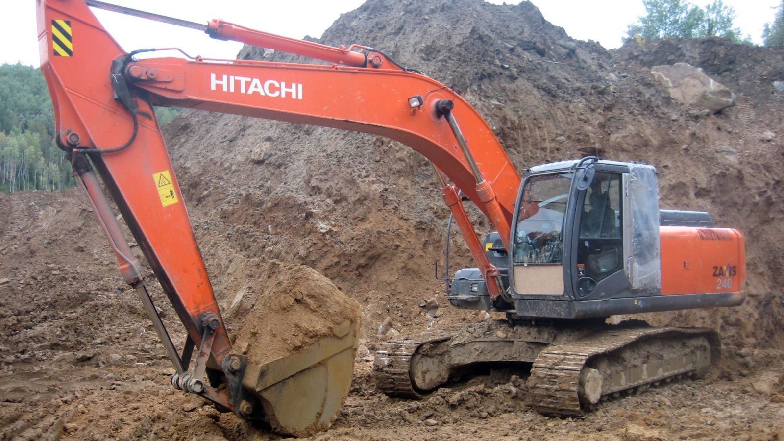 Аренда гусеничного экскаватора Hitachi, 30. 03 тонн
