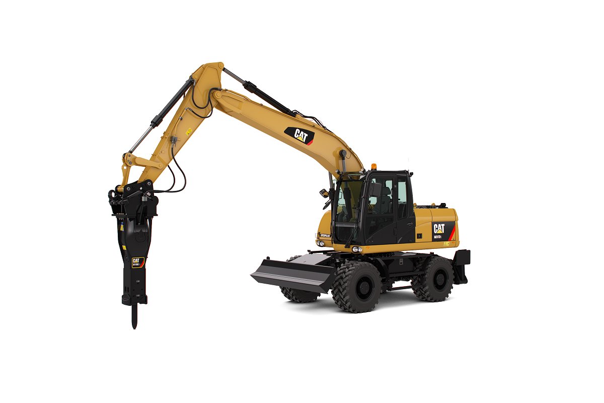 Колесный полноповоротный экскаватор JCB JS 160w