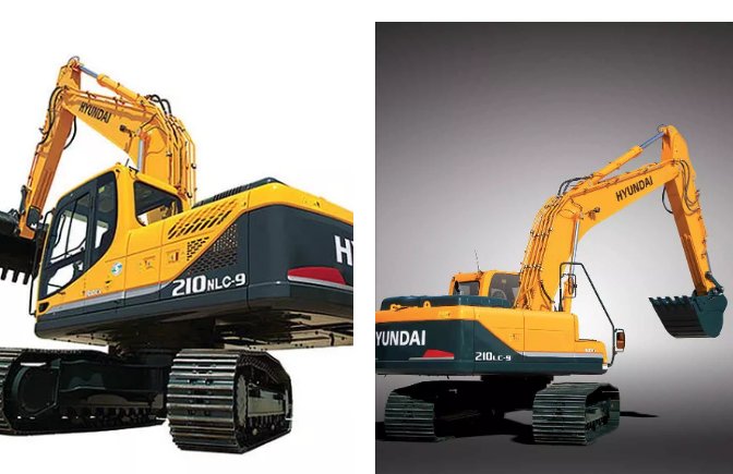 Гусеничный экскаватор Hyundai R210NLC-9S с грейфер