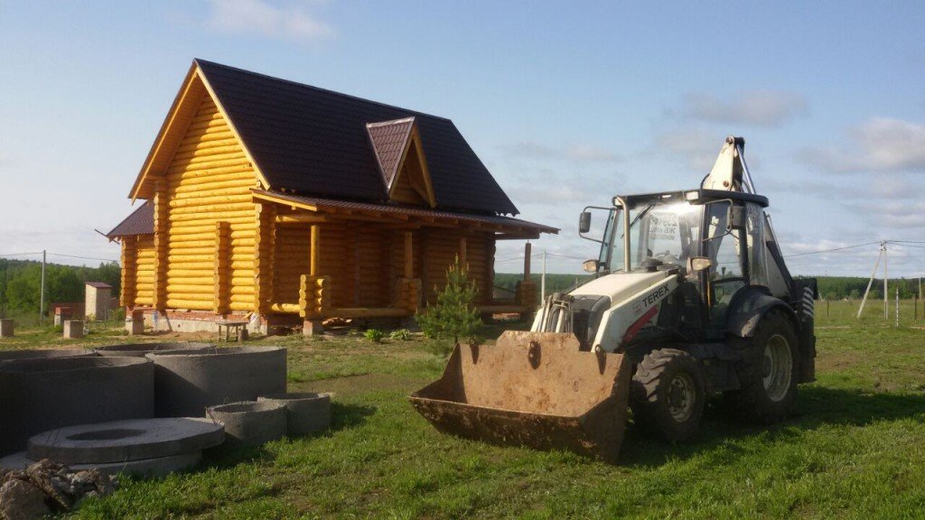 Аренда экскаватора погрузчика Terex