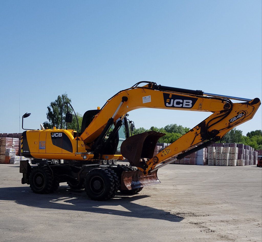 Услуги полноповоротного экскаватора JCB160