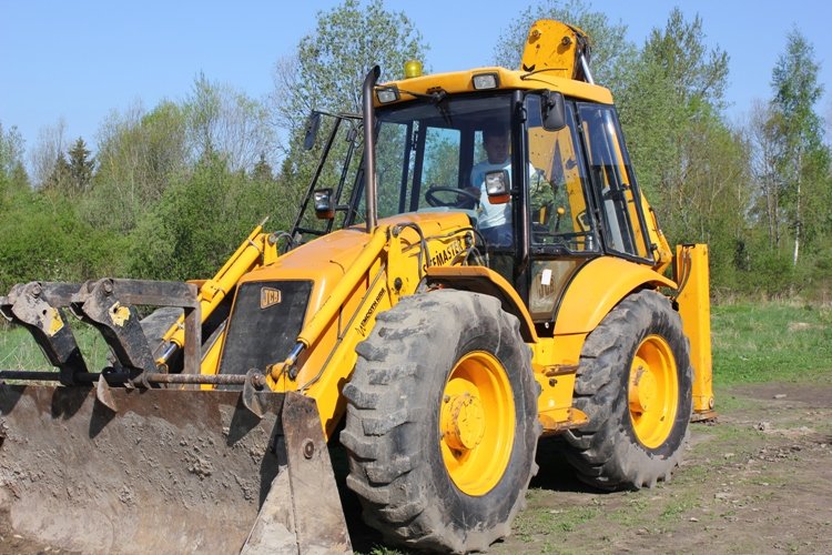 Все виды работ на JCB 4CX