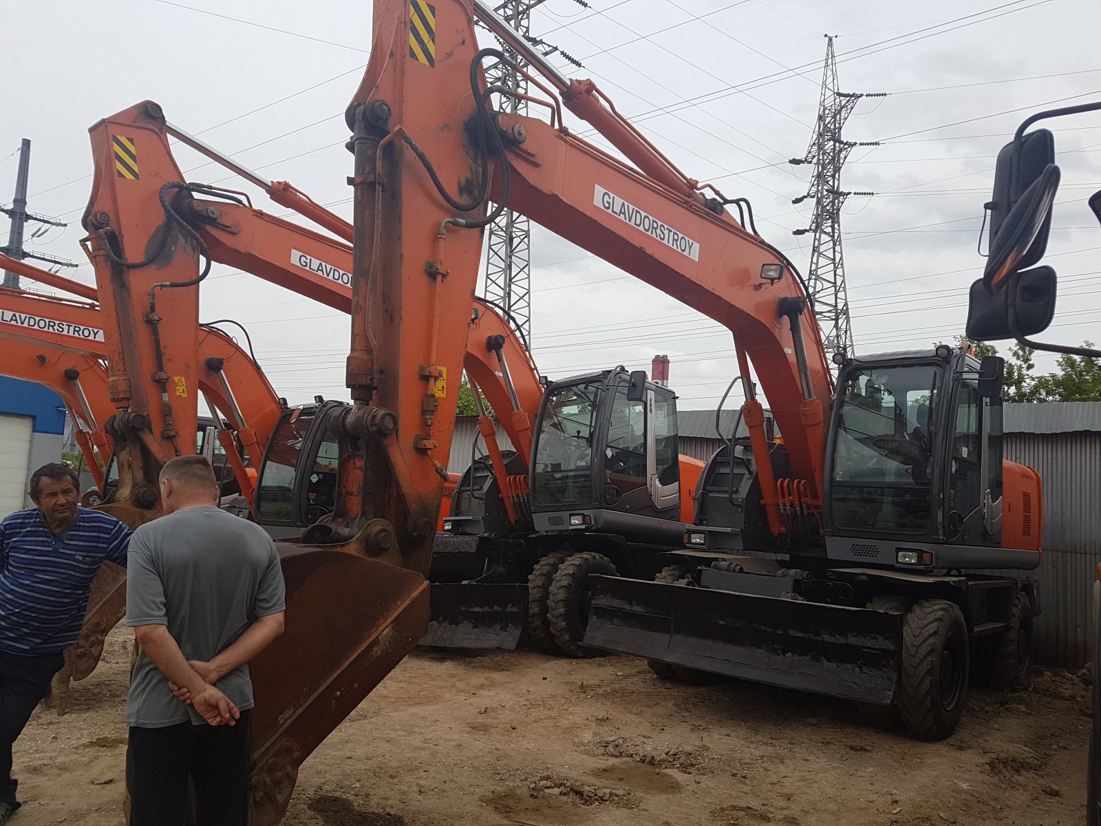 Колесный экскаватор hitachi zx 190