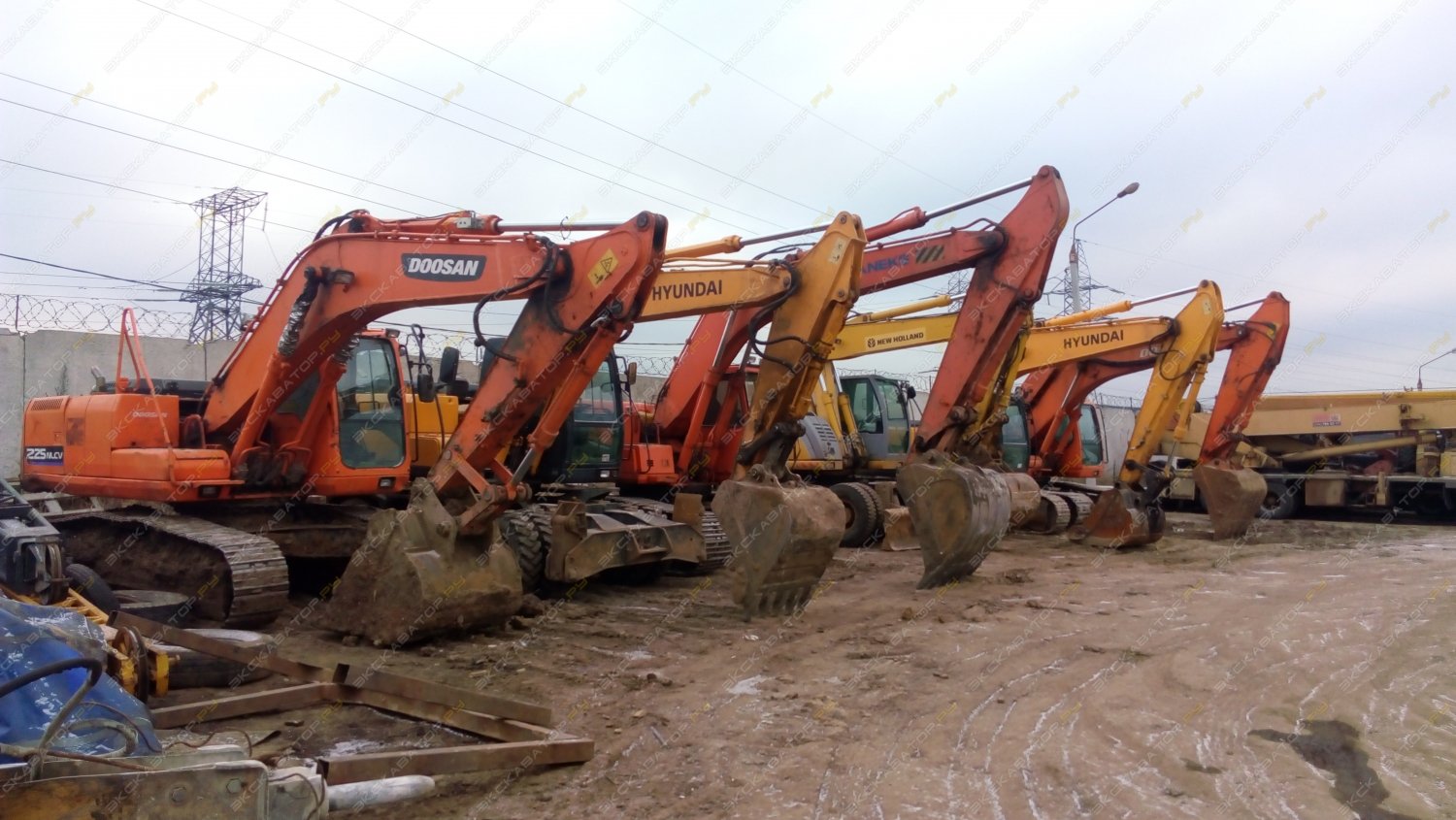 Аренда гусеничного экскаватора Doosan DX300LCA