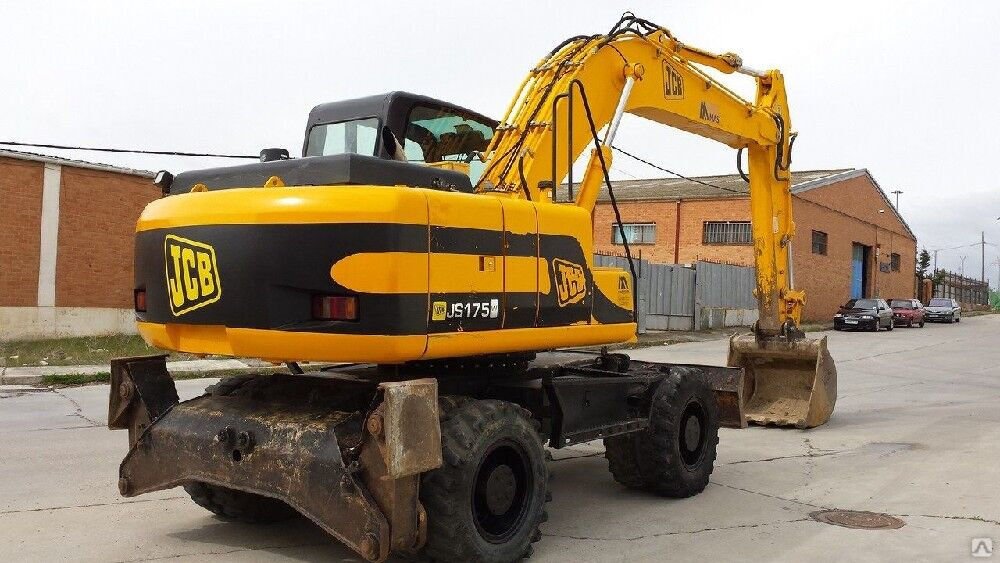 Аренда колесного экскаватора JCB JS 200 W