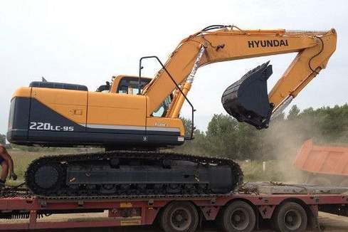 Аренда экскаватора Hyundai R220LC-9
