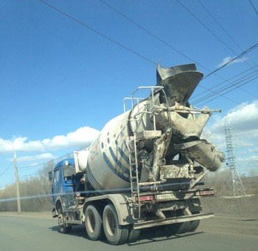 Аренда трехосного автобетоносмесителя