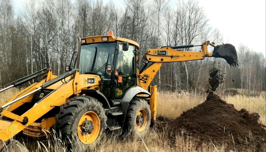 Аренда экскаватора погрузчика JCB