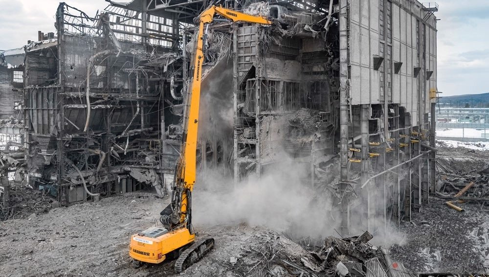 Сдам в аренду экскаватор-разрушитель Liebherr R954