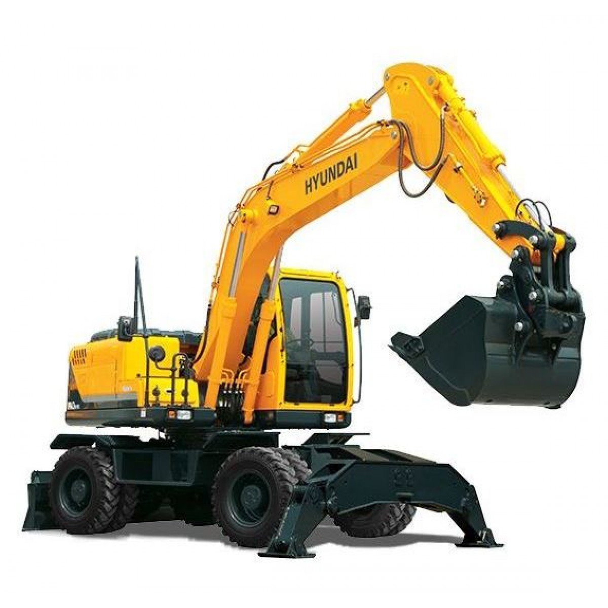 Колесный экскаватор Hyundai R140W-9S