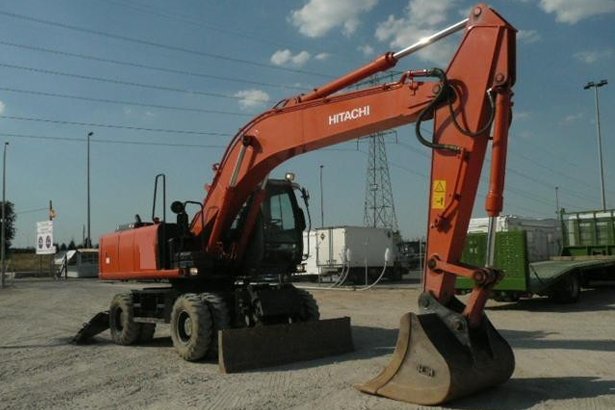 Аренда колесного экскаватора Hitachi zx 210w