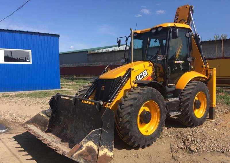 Услуги экскаваторов-погрузчиков JCB, HIDROMEK