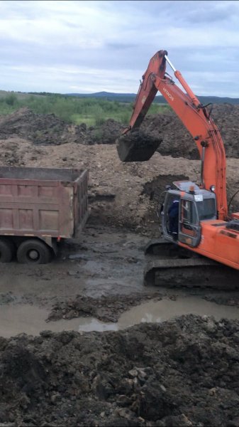 Услуги экскаватора в Чите