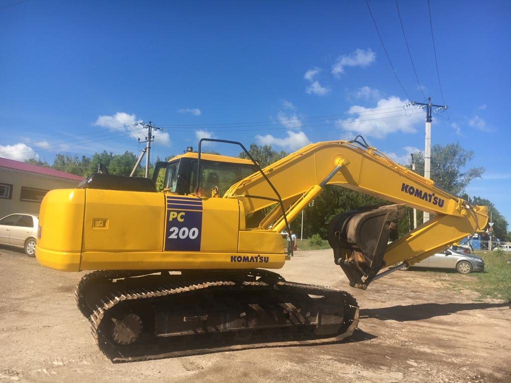 Komatsu экскаватор аренда. Копка. Планировка