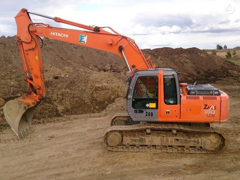 В аренду экскаватор HITACHI ZX120, ZX200 с мульчером