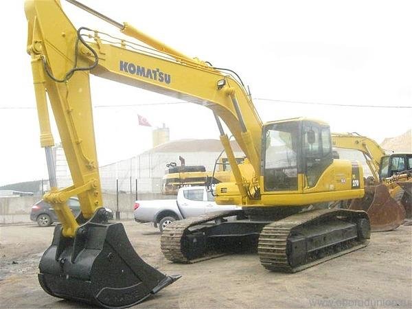 Услуги экскаватора Komatsu PC 270-7 для копки котлованов