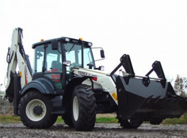 Услуги экскаватора-погрузчика Terex