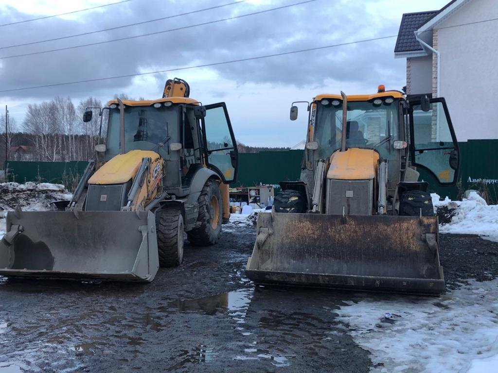 Экскаватор погрузчик jcb