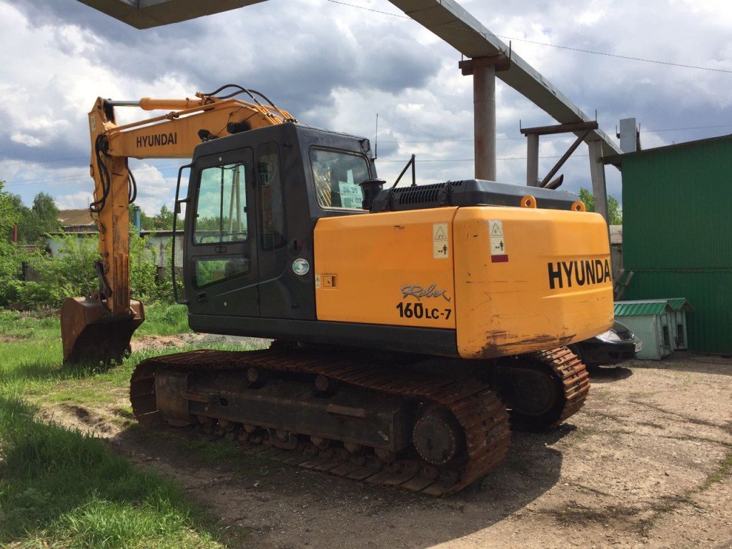 Экскаватора Hyundai R160LC-7