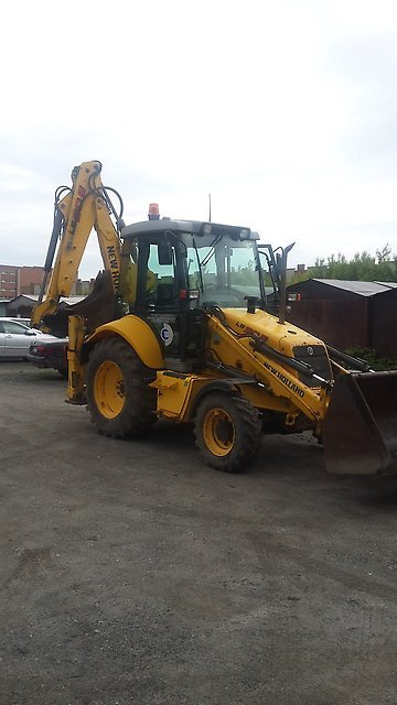 Аренда экскаватора погрузчика NEW Holland