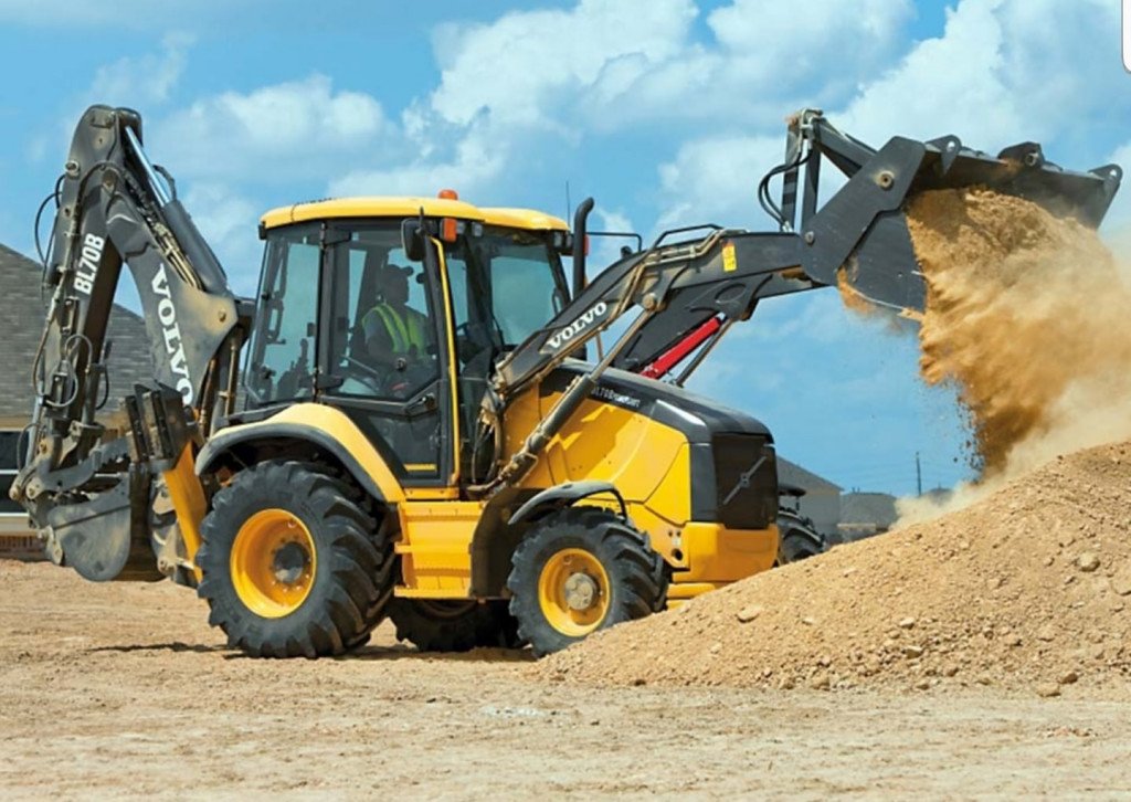 Экскаватор-погрузчик volvo bl61b