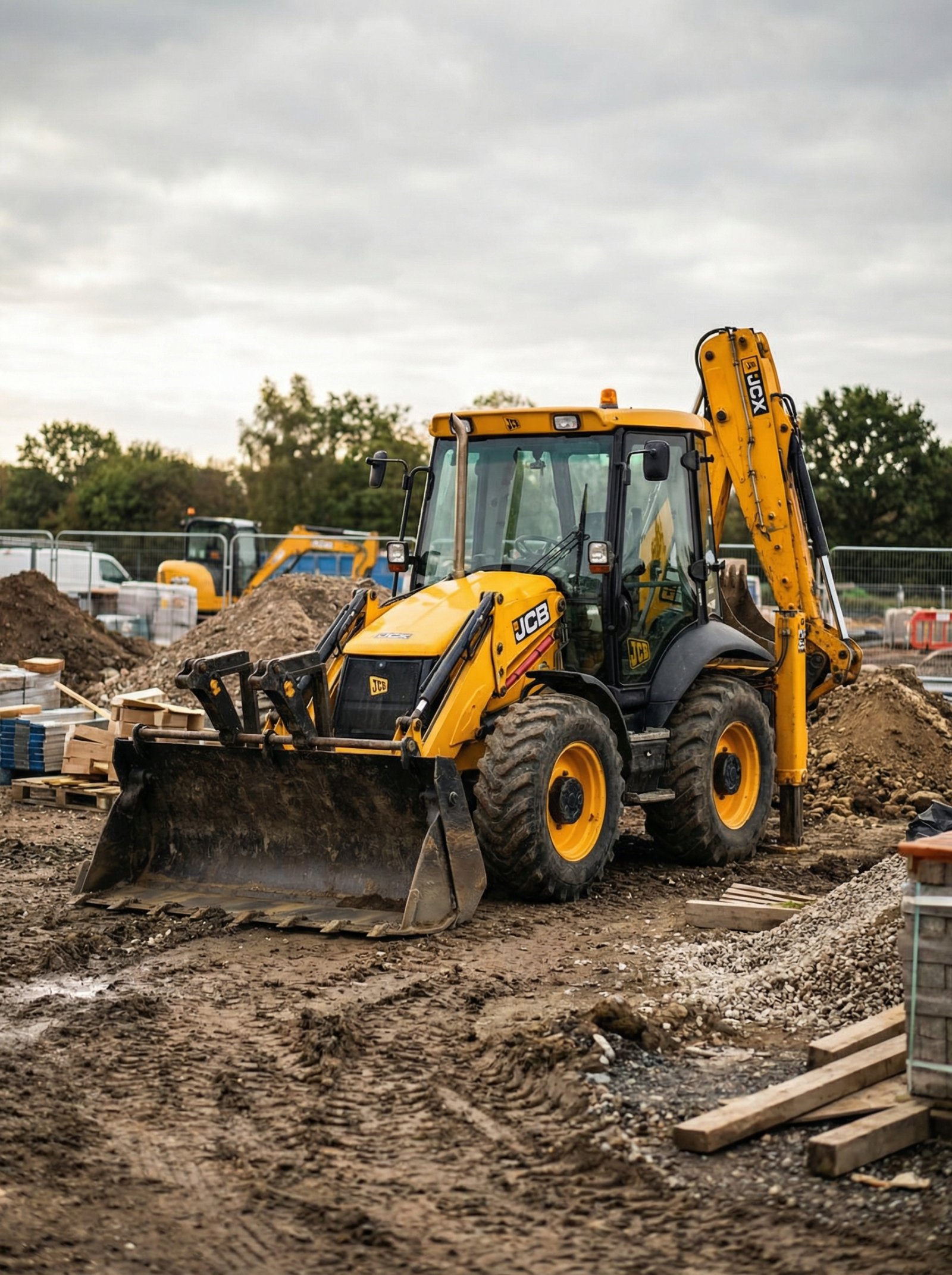 Аренда экскаватора‑погрузчика JCB 3CX