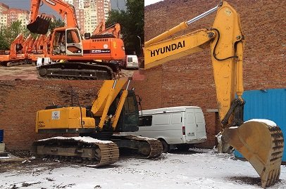 Аренда / заказ / услуги экскаватора гусеничного