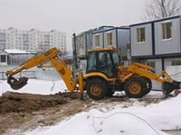 Аренда экскаваторов-погрузчиков С экипажем