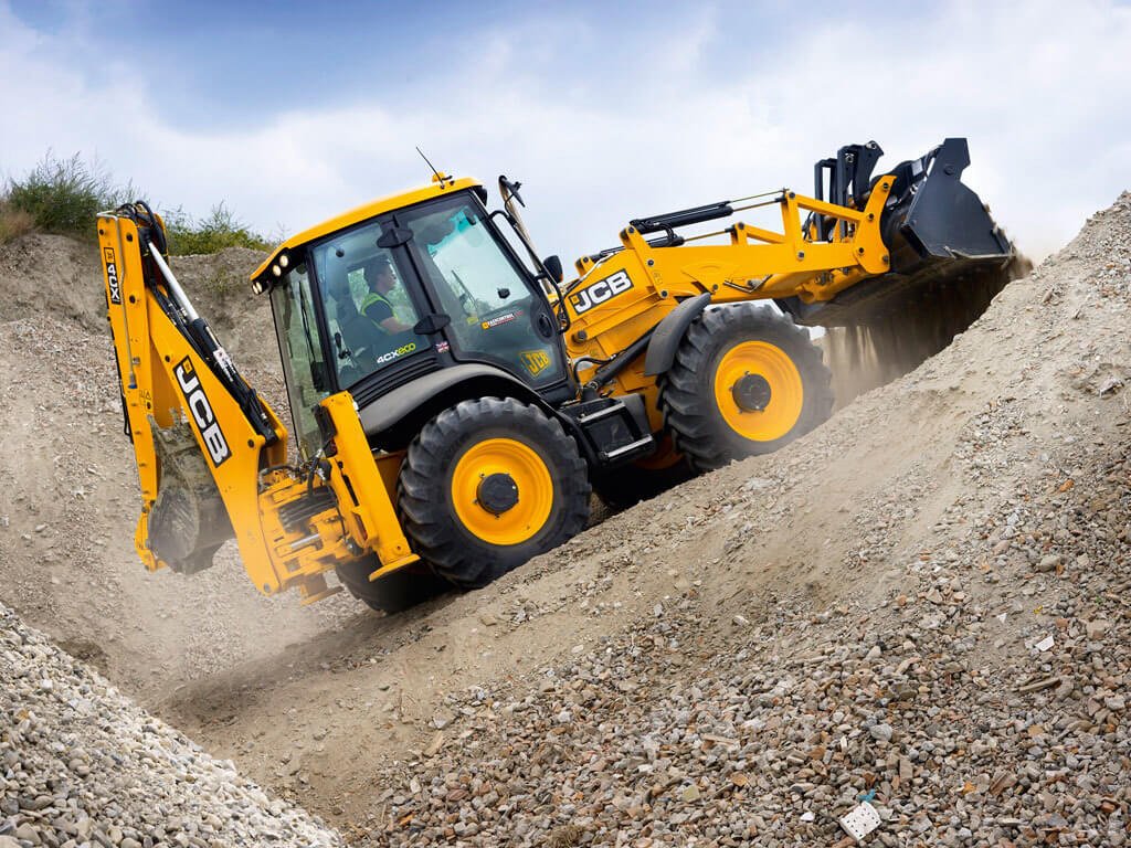 Аренда экскаватора погрузчика JCB+ Гидромолот