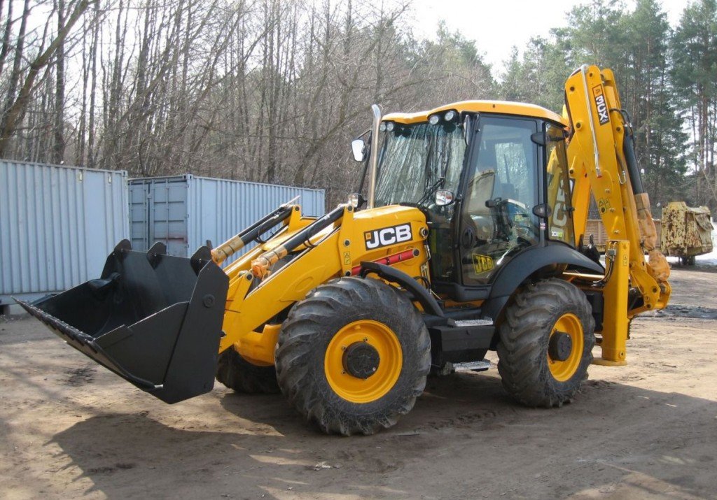 Аренда погрузчик экскаватор JCB север спб