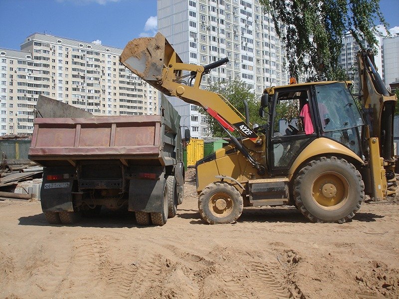 Аренда Экскаватора Погрузчика. Ямобур