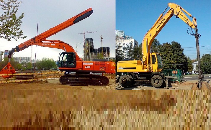 Грейферы в аренду, спецтехника Hitachi