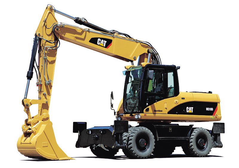 Прокат колесных экскаваторов Cat от 15 до 27 тонн в наличии
