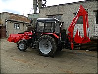 Прокат экскаватора погрузчика ЭО-2626 для рытья траншей
