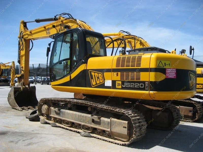 Аренда гусеничного экскаватора JCB JS 220