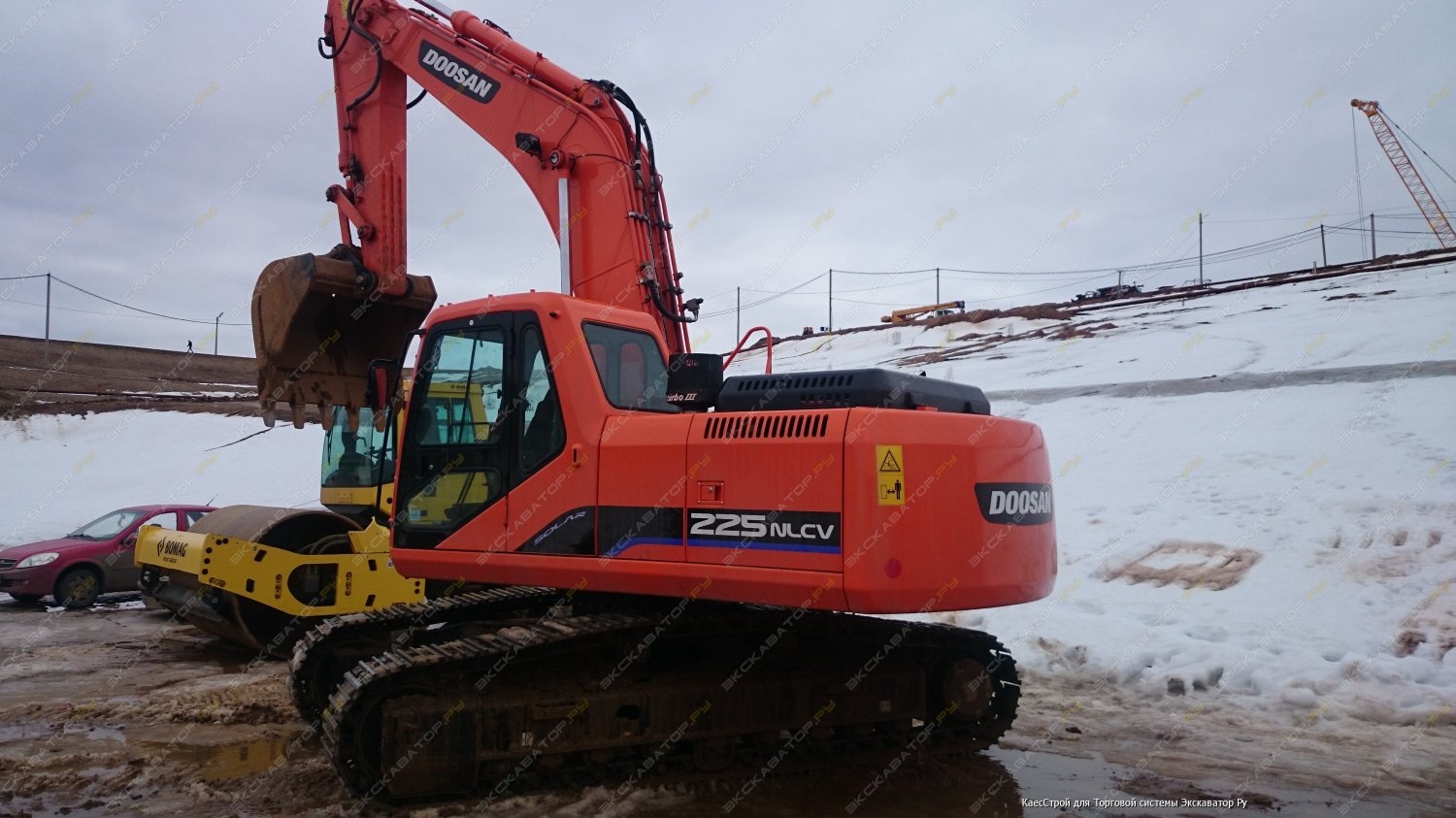 Аренда гусеничного экскаватора Daewoo SOLAR 225NLC