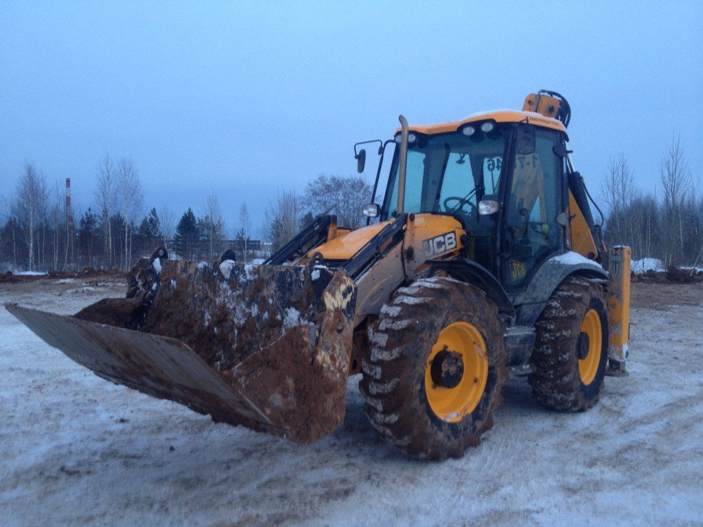 Аренда экскаватора погрузчика JCB-4CX