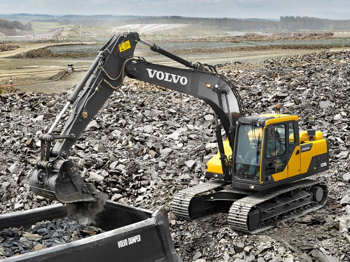 Экскаватор гусеничный Volvo EC170D