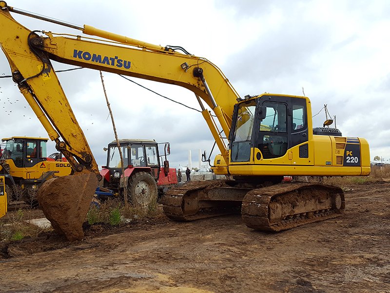 Аренда экскаватора Komatsu