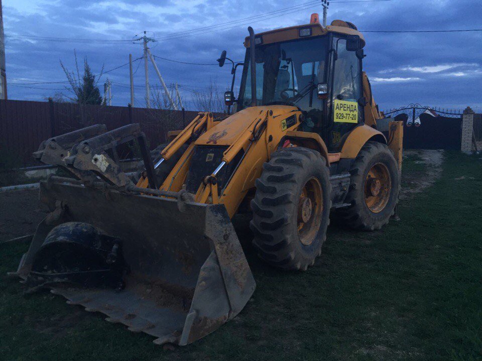 Аренда экскаватора-погрузчика JCB 4CX