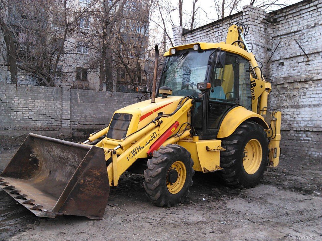 Аренда экскаватора-погрузчика New Holland LB110B