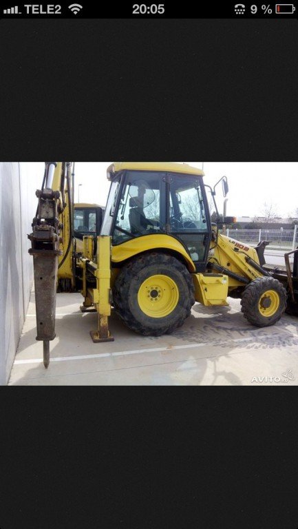 Аренда экскаватора погрузчика New Holland