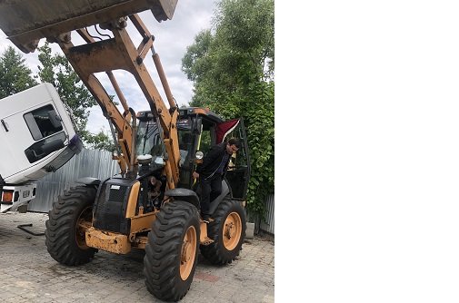 Экскаватор-погрузчик аренда*услуги Калининградская