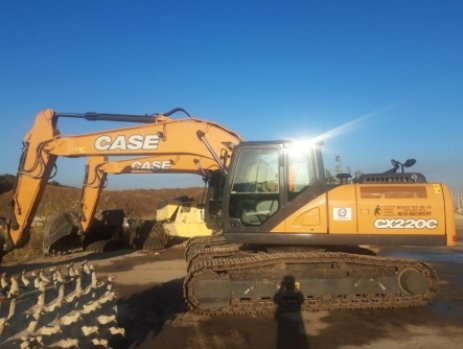 Экскаватор CASE CX220C габарит