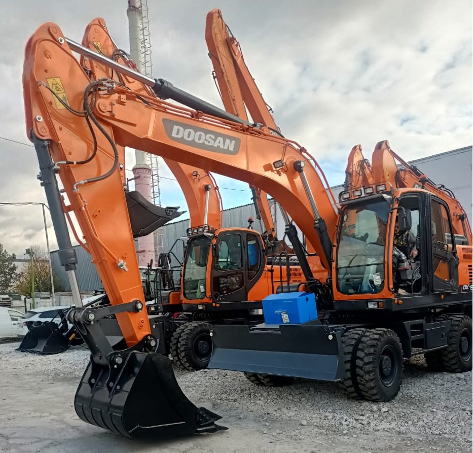 Аренда полноповоротного экскаватора Doosan DX190WA