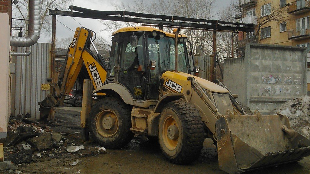 Услуги экскаватора погрузчика JCB-3CX Super