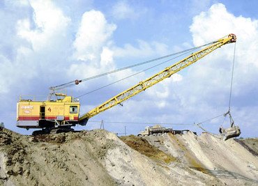 Аренда канатного экскаватора