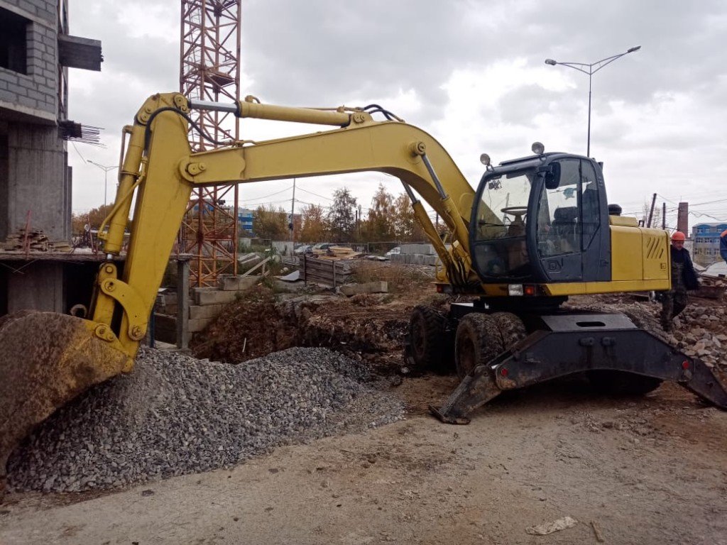 Аренда экскаватора с машинистом