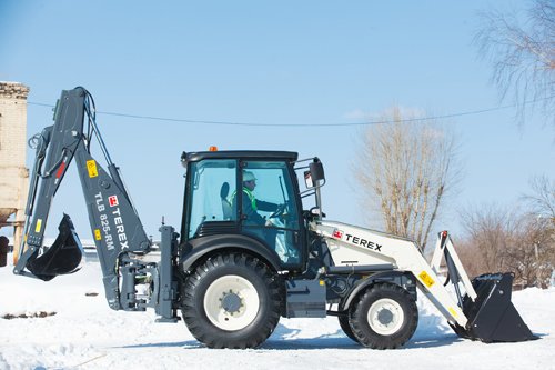 Экскаватор-погрузчик Terex от собственника